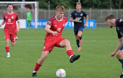Trifft zum 1:0 für den SSV Reutlingen: Tom Ruzicka. 